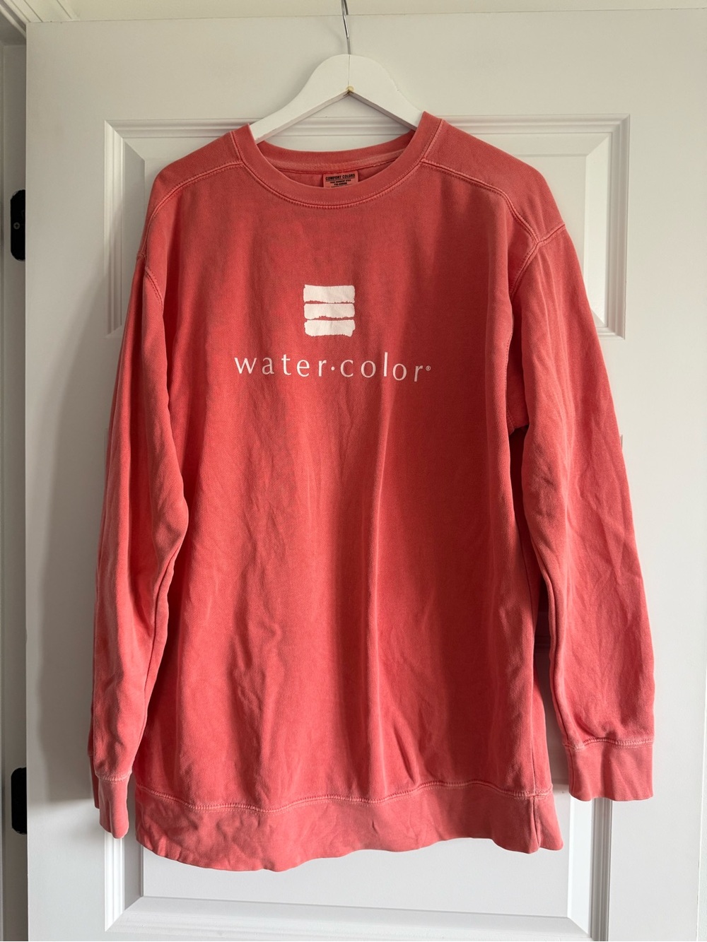 Watercolor Comfort Colors Sweatshirt Watermelon Large